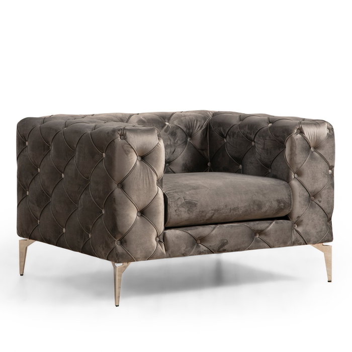 Atelier Del Sofa Como - Sillón de Orejas Antracita Atelier Del Sofa Como - Sillón de Orejas Antracita